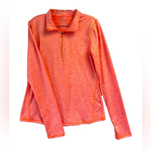 Danskin Now Athletic Zip Sweater Jacket Semi-Fitted Dri More Size Medium 8-10 - Picture 3 of 15